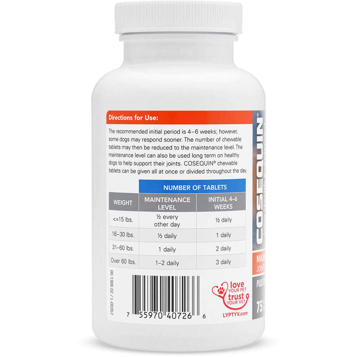 Maximum Strength MSM & HA for Dogs O593357