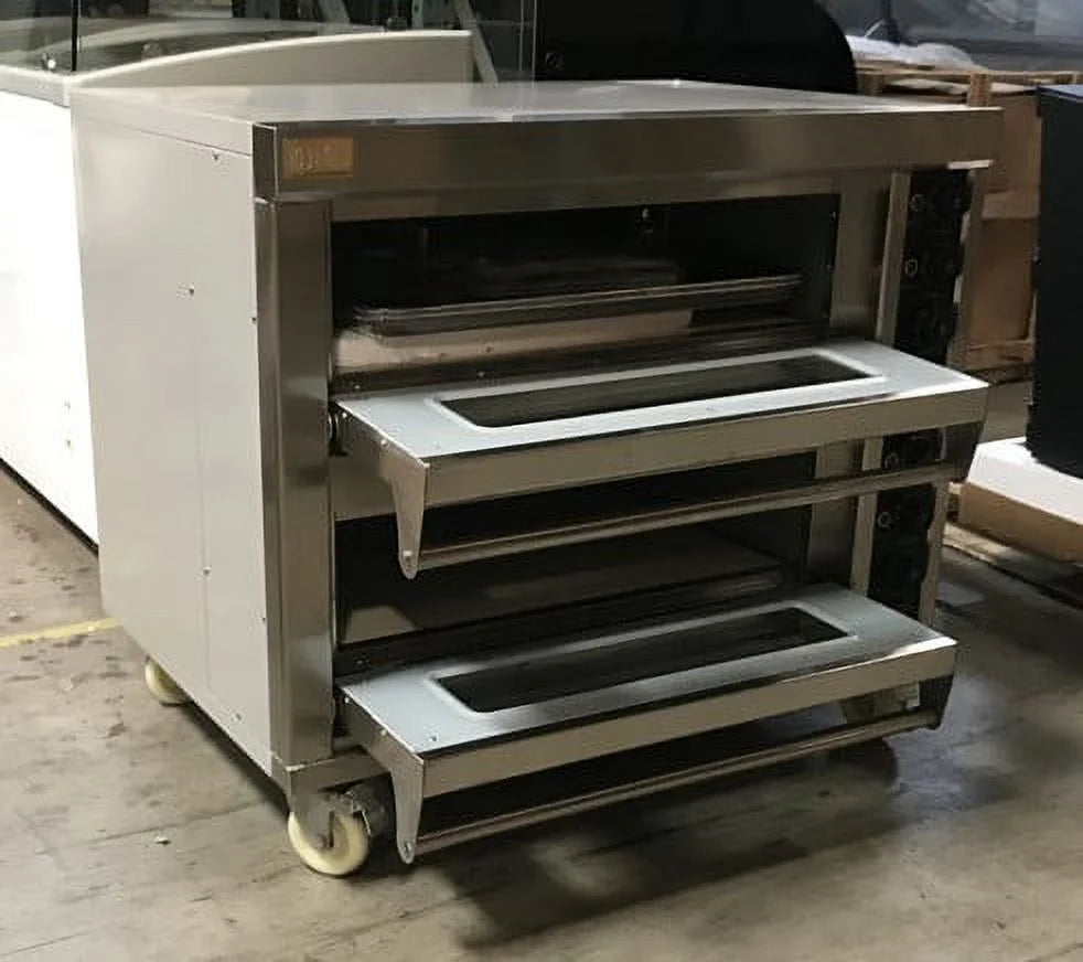 Electric double Deck Pizza Bakery Oven O7466