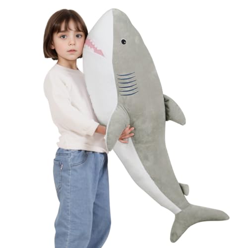 40 Inch Giant Shark Stuffed Animal Plush Toy S1725