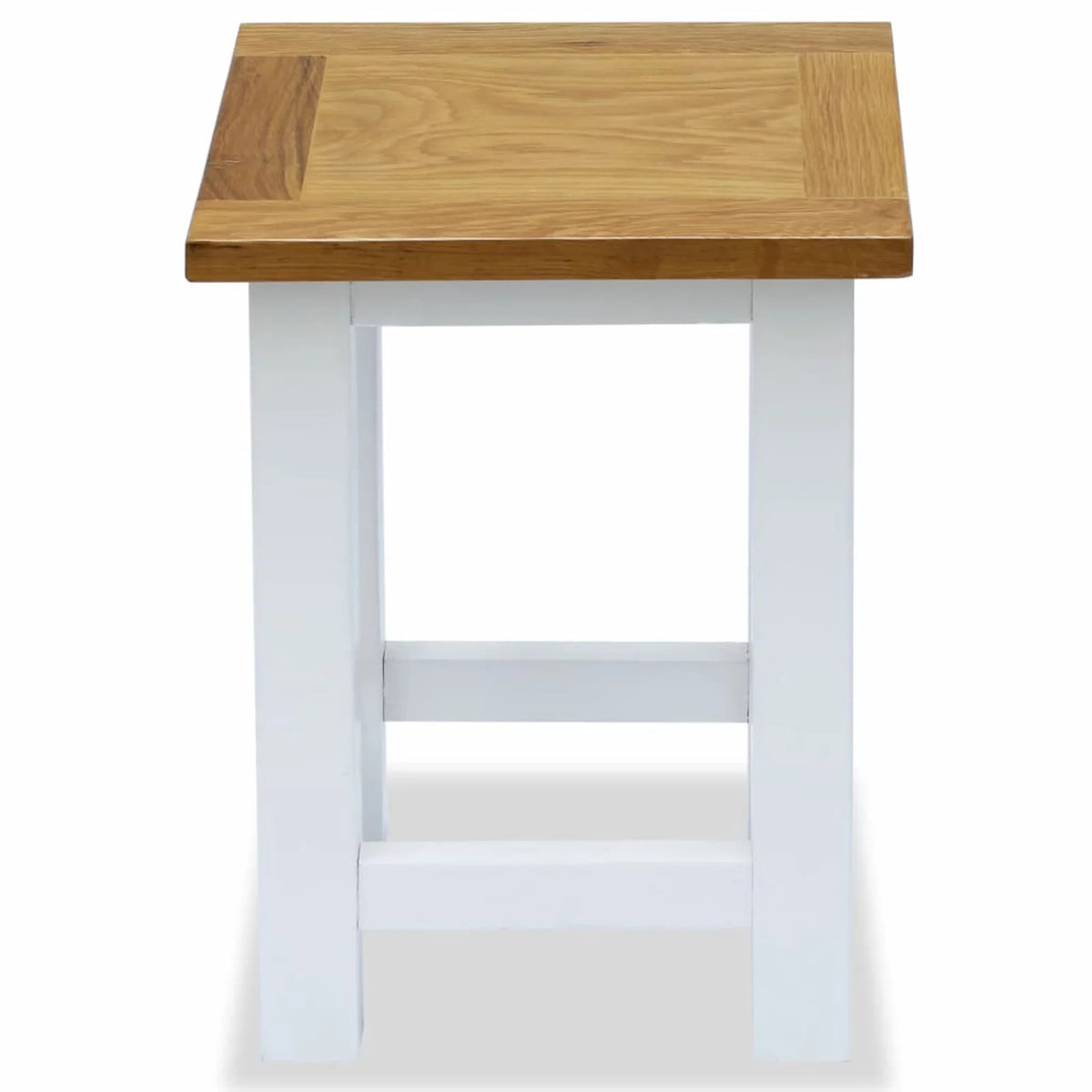 Solid Oak Wood End Table A483