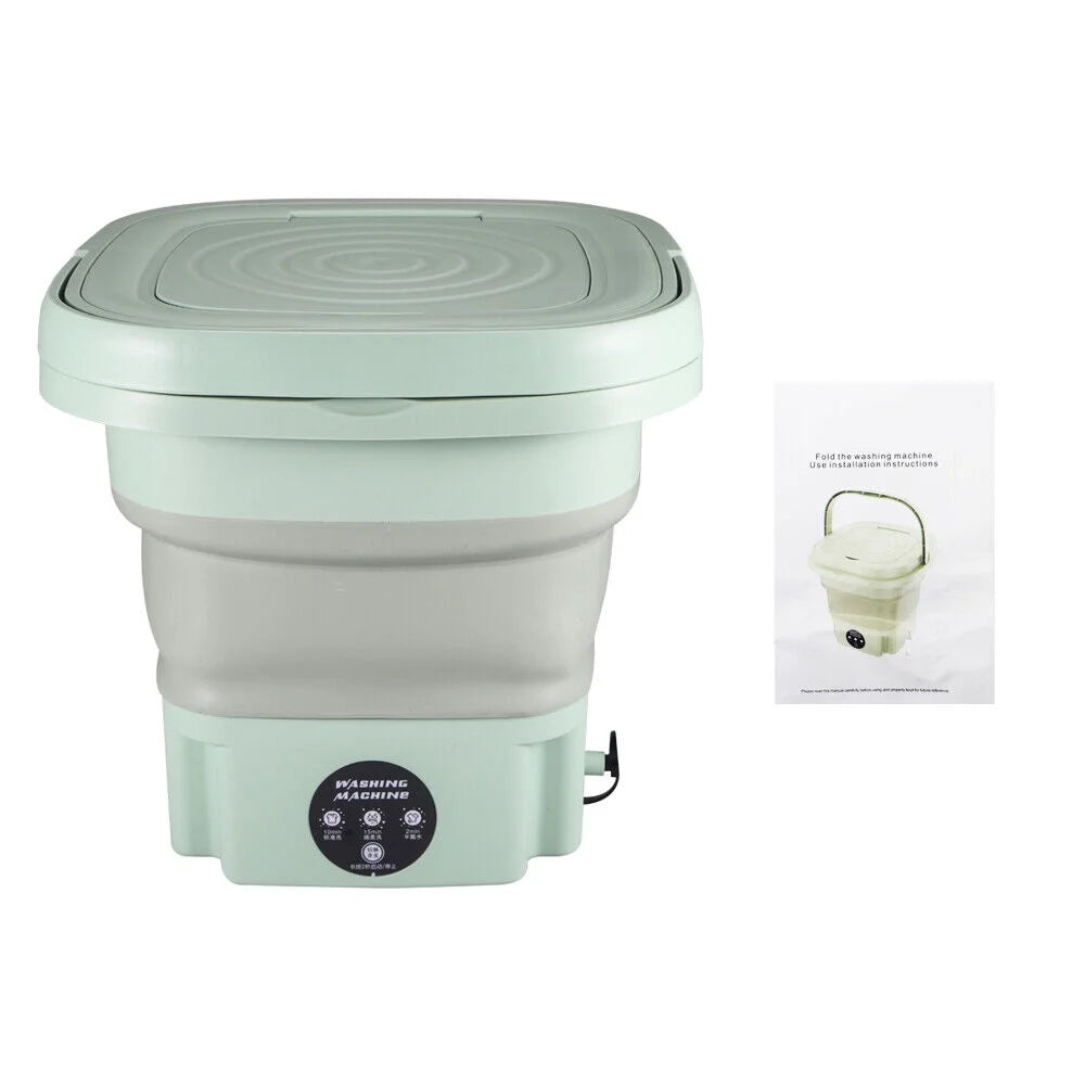 Portable Washer with Drying, 8L Mini Machine R729
