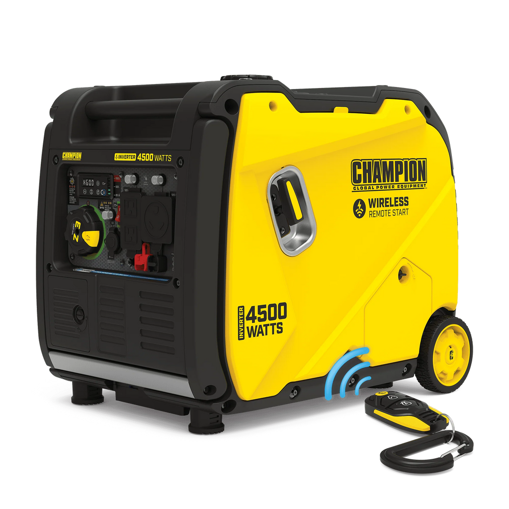 4500-Watt Wireless Remote Start Inverter Generator B9002