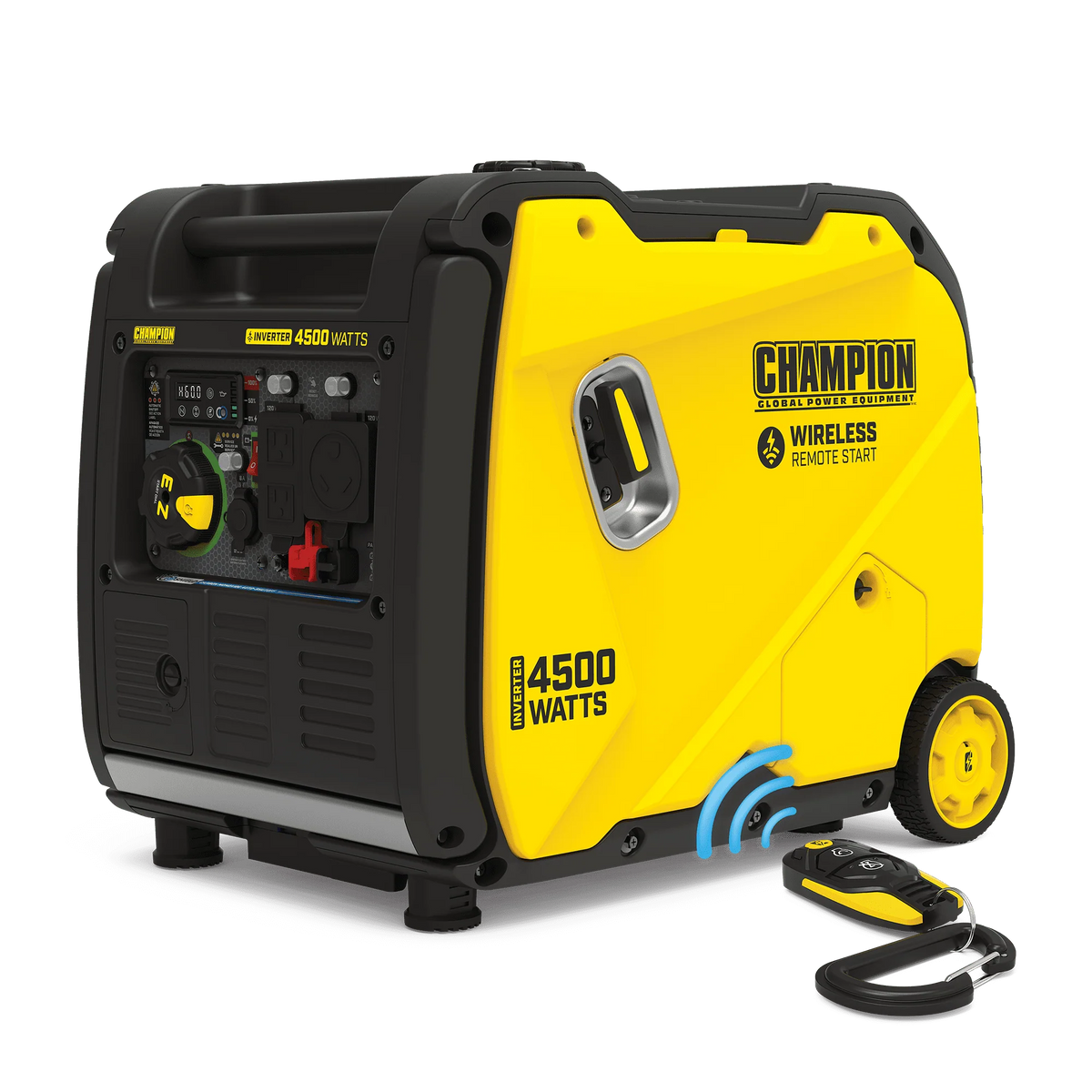 4500-Watt Wireless Remote Start Inverter Generator B9002