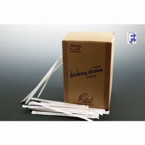 Clear Milk Straws, 12,000 Straws P680