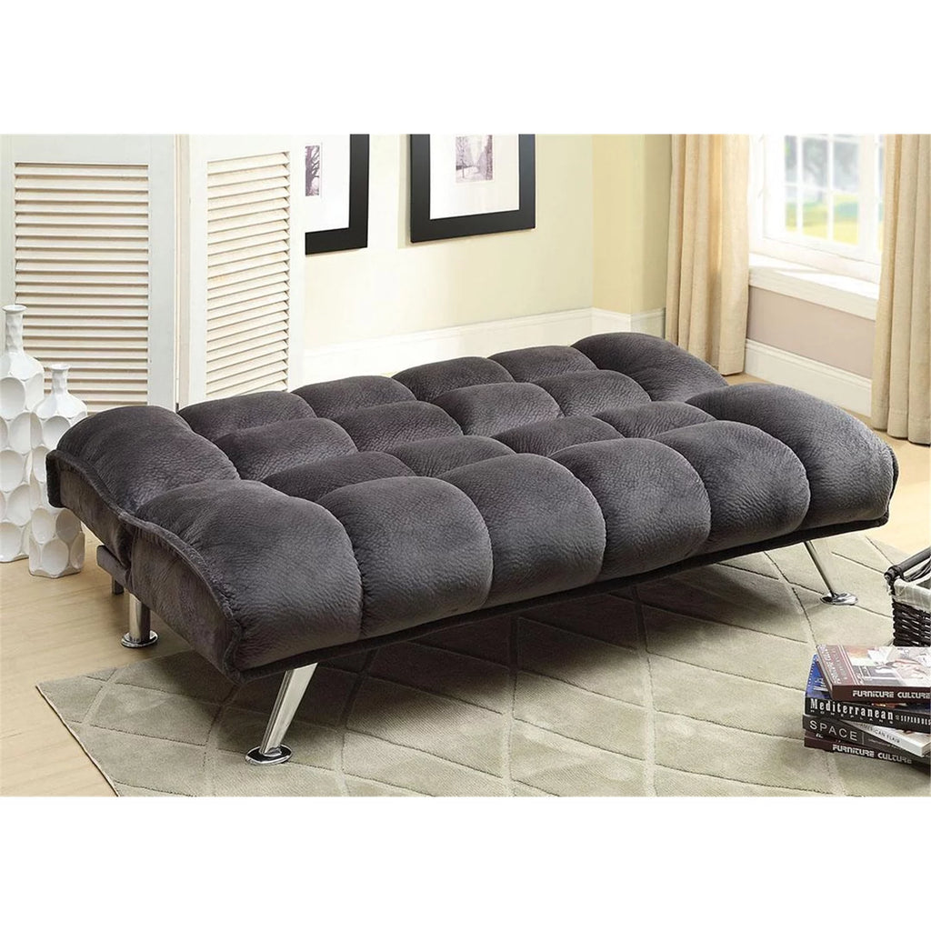 Dark Brown Futon Sofa L4507