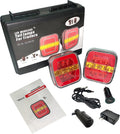 Wireless Magnetic Rechargeable Waterproof LED Trailer Lights A86655