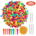 1200Pcs Multicolor Self Sealing Water Balloons D43355