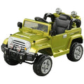 12V Kids Electric Ride on Toy Car Truck with Remote Control - Green C887