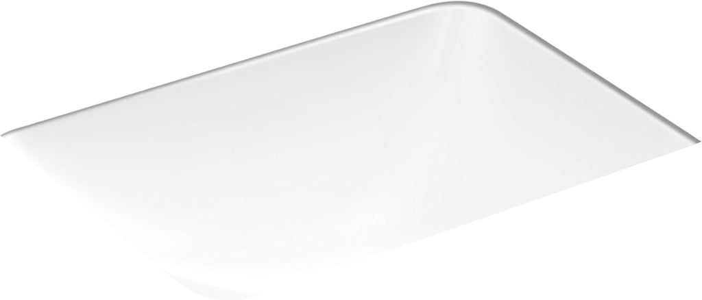 White Under-Mount Bathroom Sink V7915