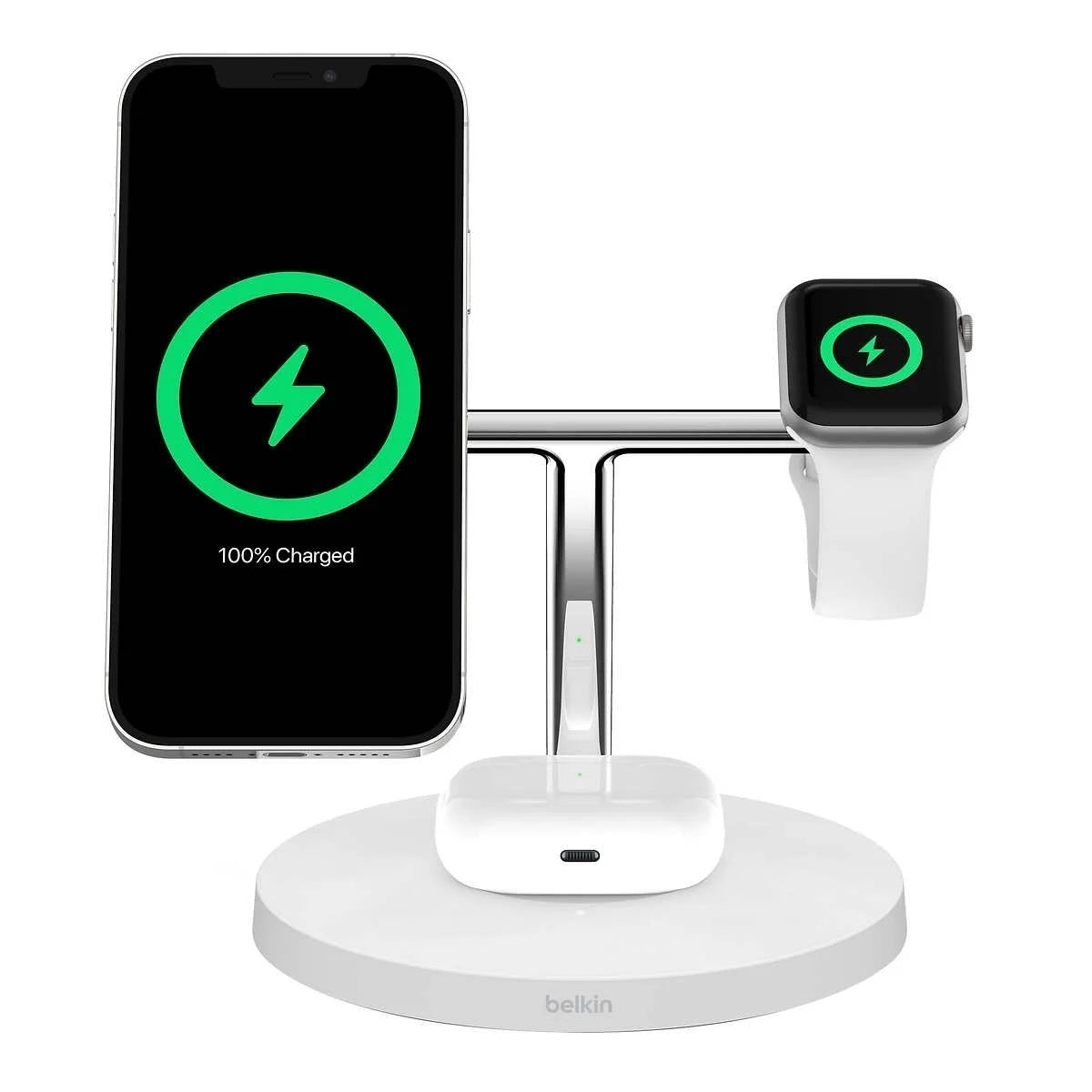 3-in-1 Wireless Charger with MagSafe 15W M54221