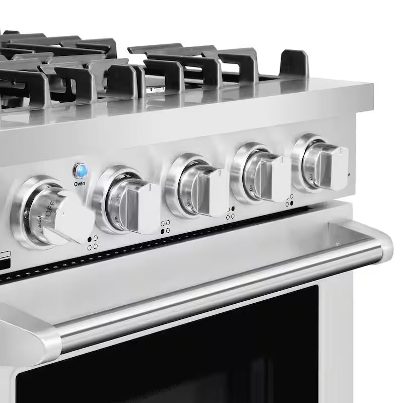 24 in. Gas Range with Single Convection Oven in Stainless Steel G5616