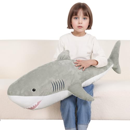 40 Inch Giant Shark Stuffed Animal Plush Toy S1725