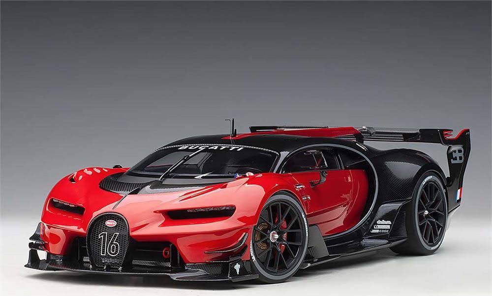 Red and Black 1:18 Scale Car L35991