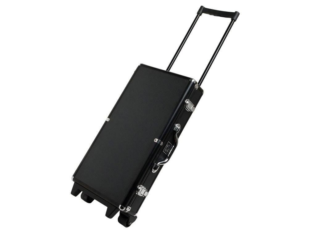 Ivory Tiles - Wheeled Aluminum Case - Black M539