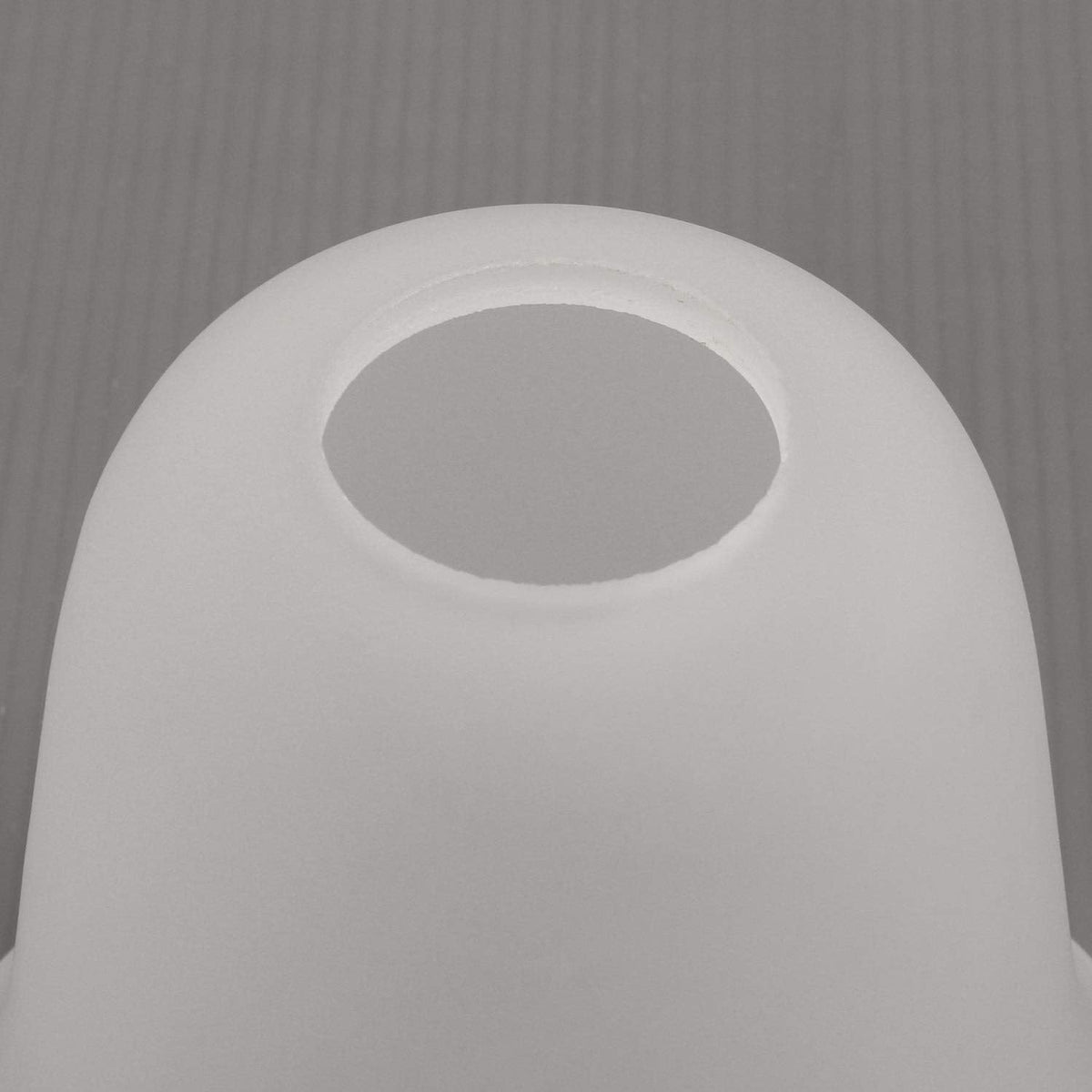 4 Pack Frosted Glass Lamp Shade Replacement with 1-5/8-inch Fitter Opening L7673