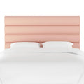 Queen Velvet Blush Headboard M1479