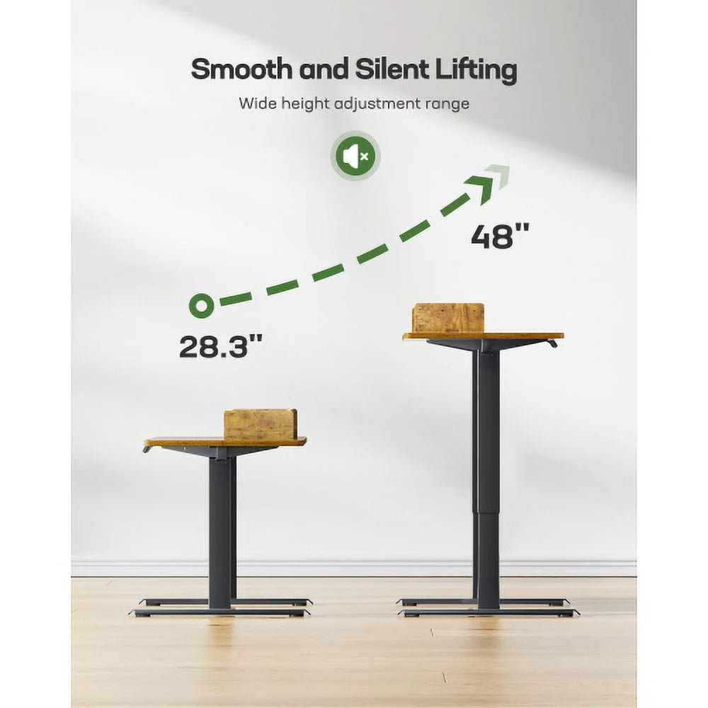 Adjustable Height Electric Standing Desk 55 x 24 Inches E572991