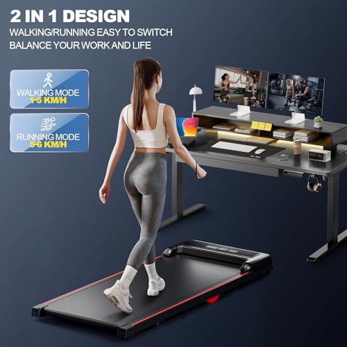 Walking Pad with Incline Treadmill U404