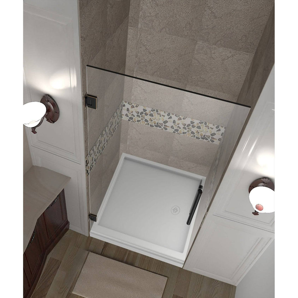 Hinged Frameless Shower Door D8708