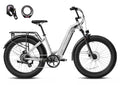 26" Fat Tire Electric Bike with 750W Brushless Motor 48V 15AH Removable Battery R5922