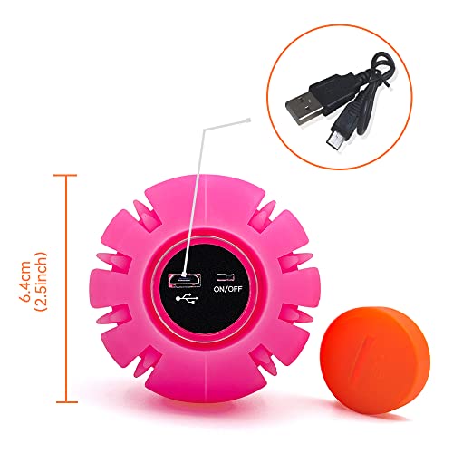 LED Dog Ball, Silicon Glowing Dog Toy Ball with USB Rechargeable E735
