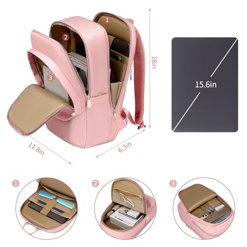 15.6 Inch Waterproof Laptop Backpack W6414