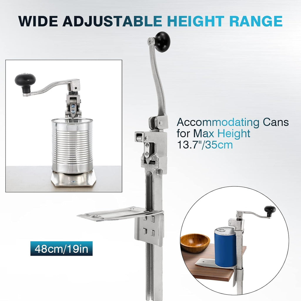 Heavy Duty Table Mount Manual Can Opener U913911