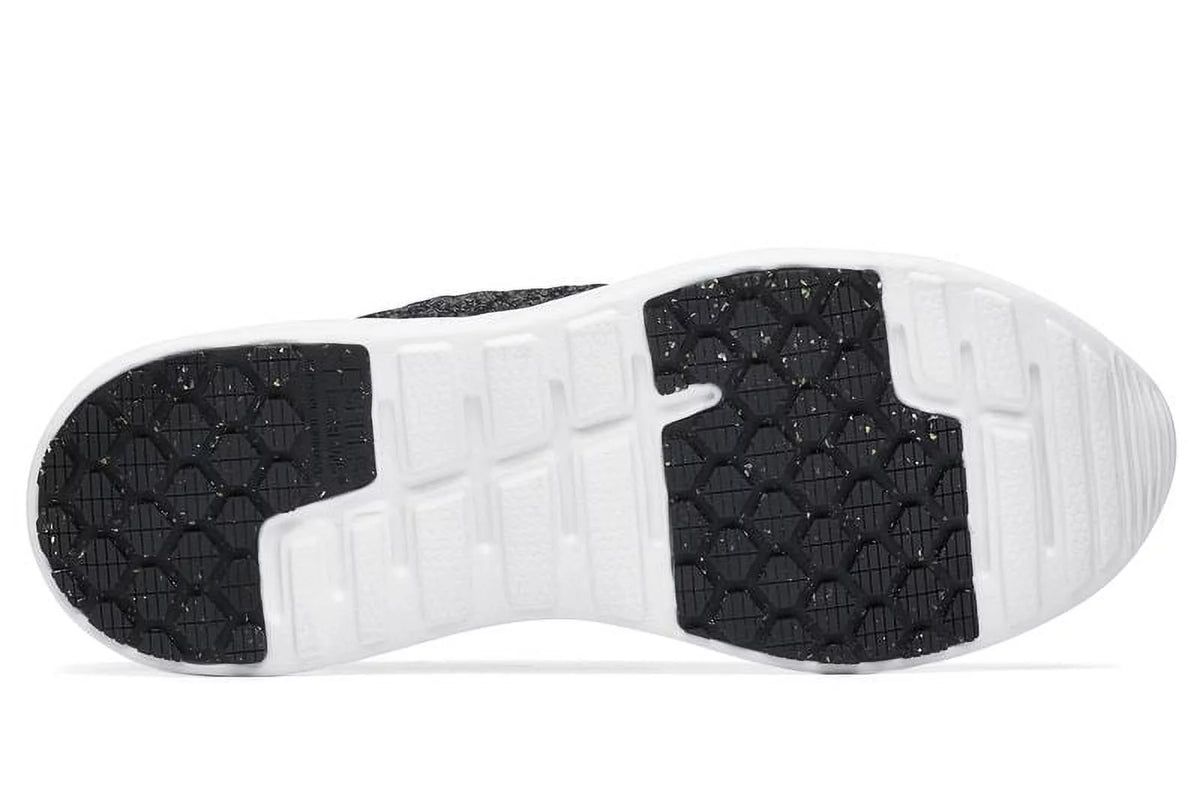 Black/Grey Slip Resistant Water Resistant Work Shoes U49841