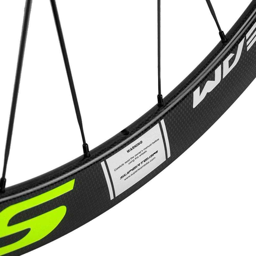 50/23mm Carbon Wheelset Fixed Gear Bike Wheel 700c Clincher Single Speed U984730