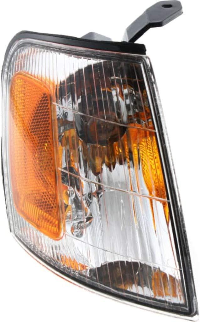 Corner Light for Toyota Avalon 1998 1999 Passenger Side Clear Amber Lens Pack of 2 U5994