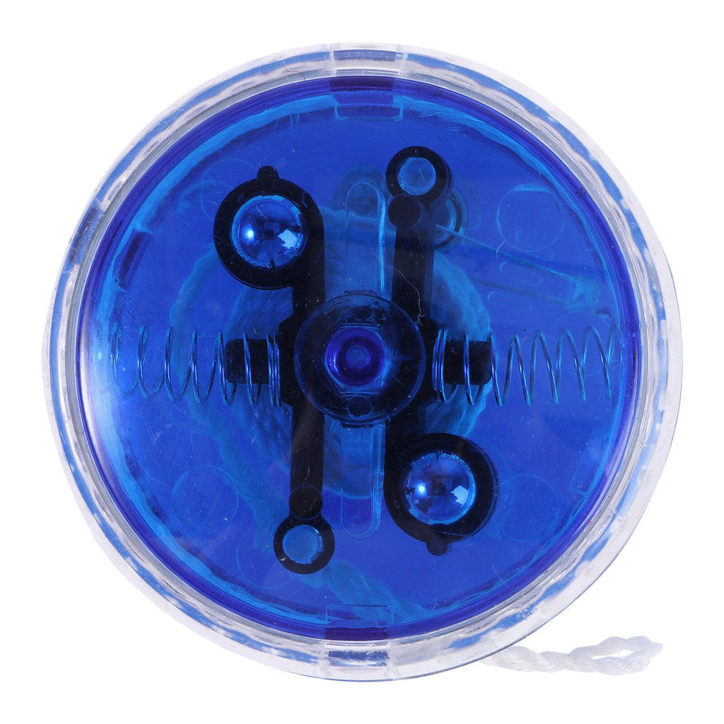Blue LED Luminous Yoyo with String Q97283