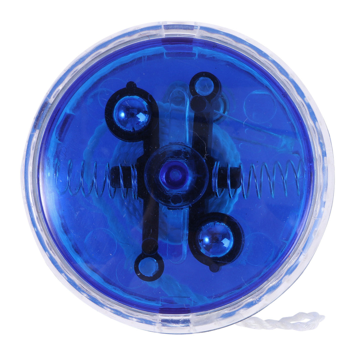 Blue LED Luminous Yoyo with String Q97283