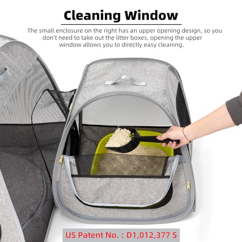 Portable Foldable Cat Playpen D3880