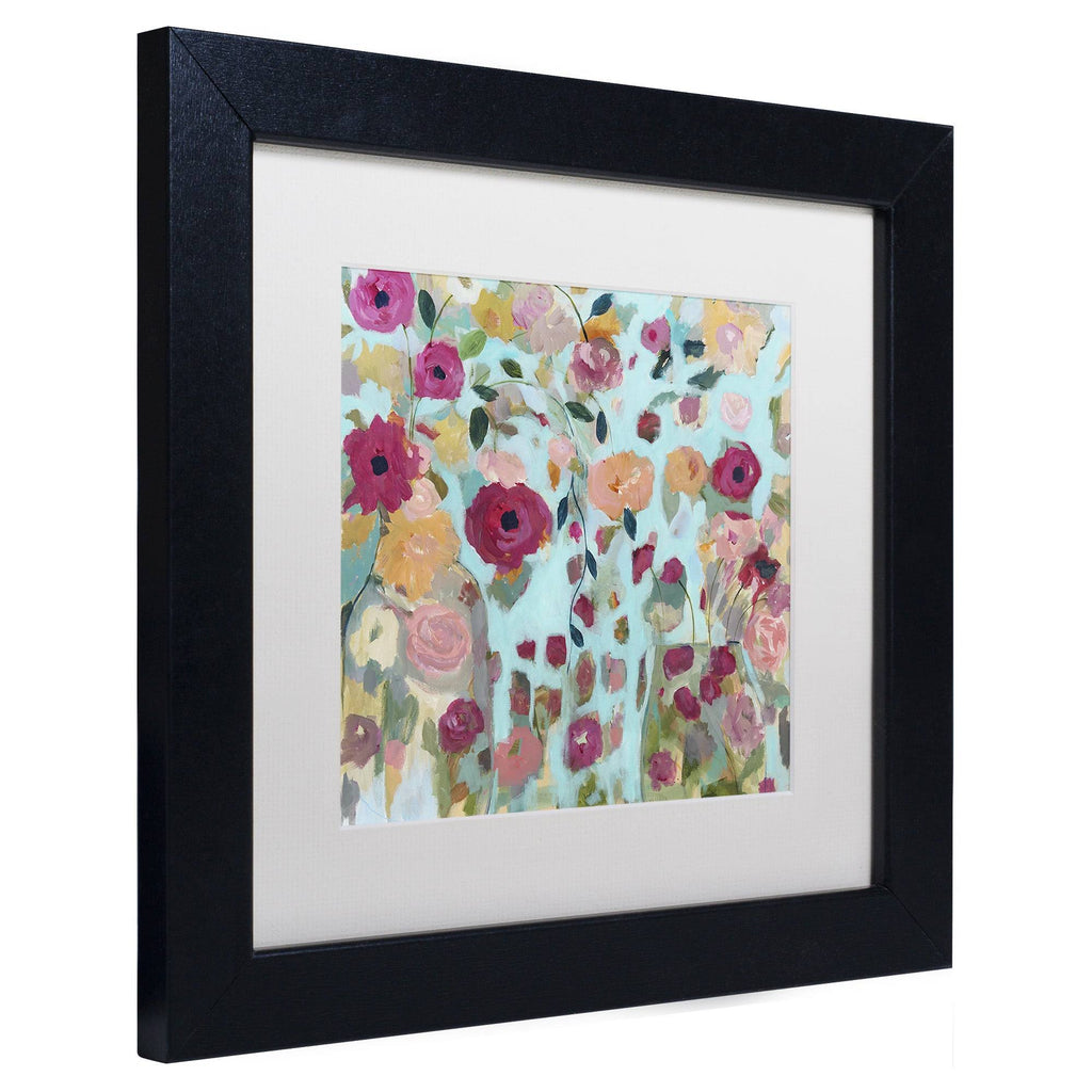 Black Matted Framed Art V2716