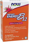 Instant Energy B-12, 75 Packets (Pack of 2) I49366