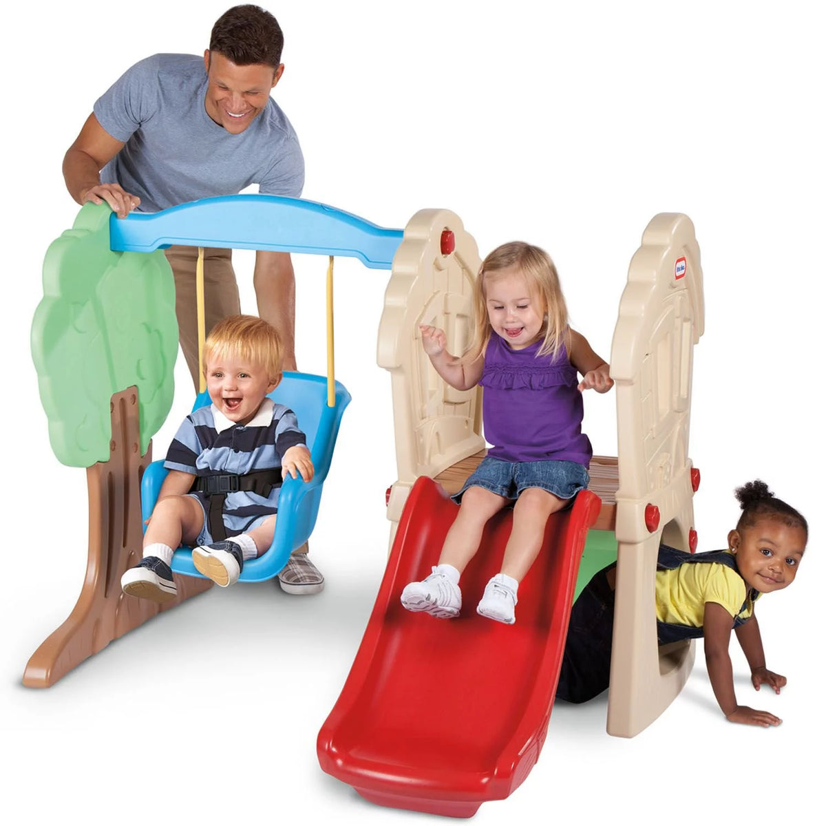 Kids Slide Backyard Play Set Z859955