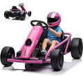 Electric Go Kart, 24V 2 x 300W 8MPH Drift Karts with Seat Belt A6051
