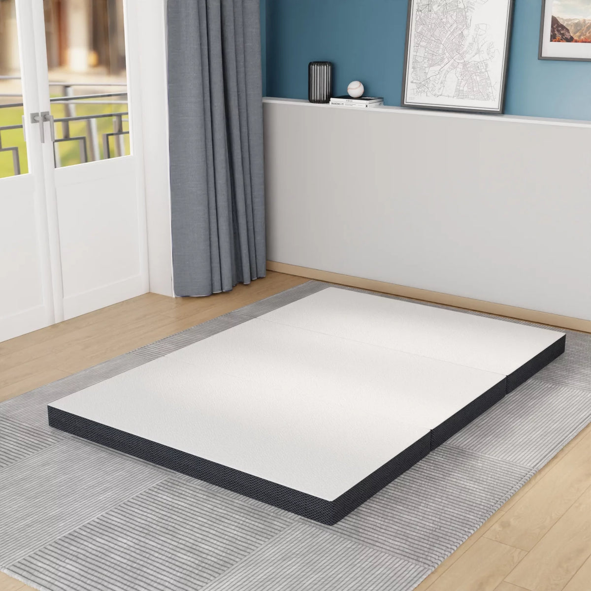 3 Inch Foldable Queen Mattress with Washable Cover G190