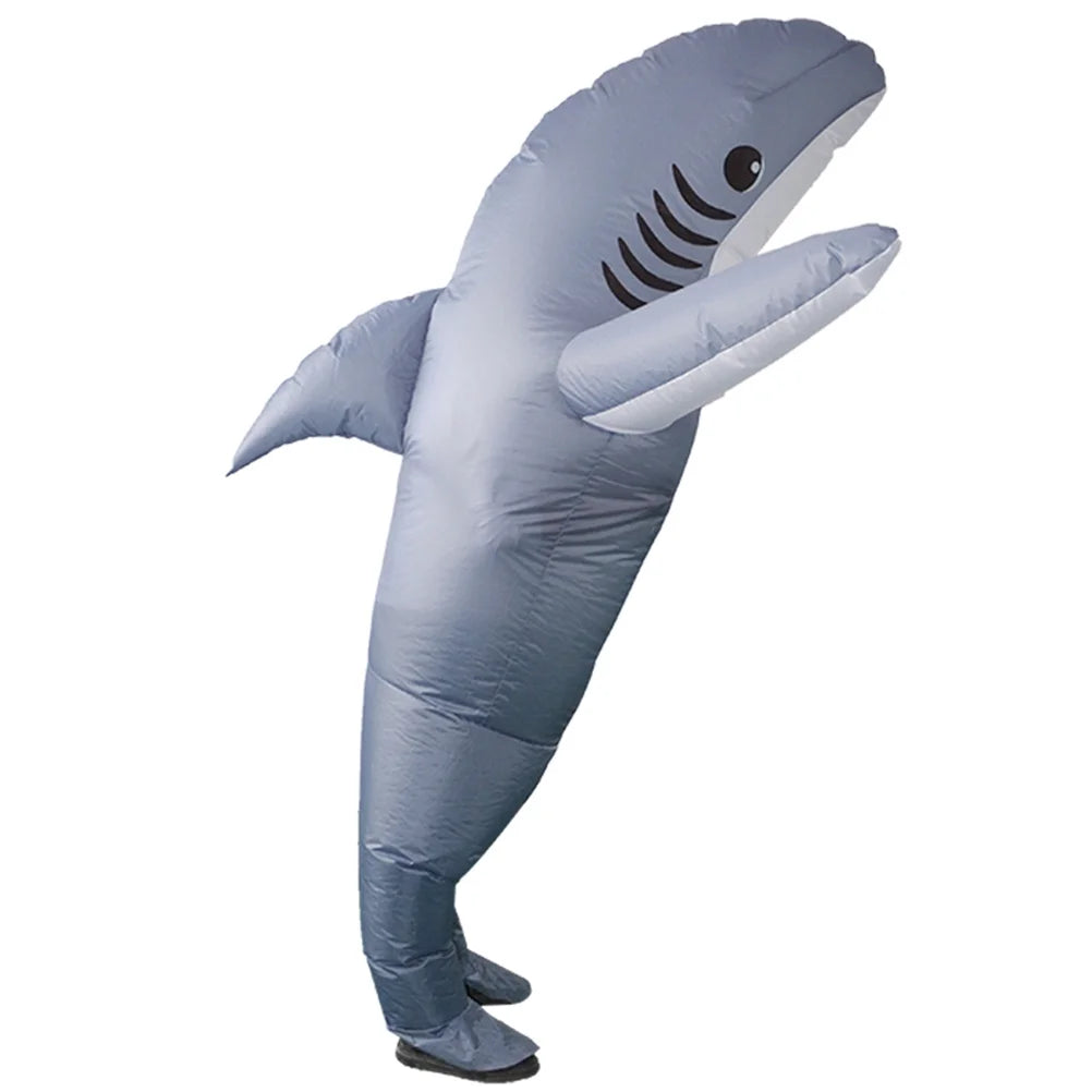 Grey Dolphin Inflatable Costume B479