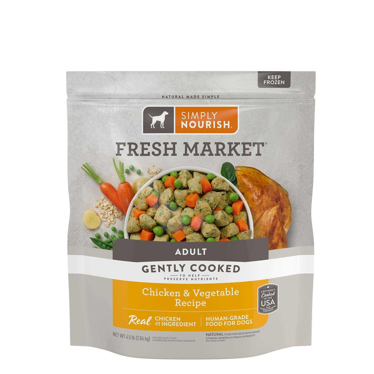 Fresh Market Frozen Dog Food D173796