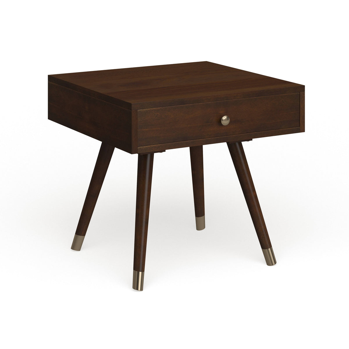 Brown Cap End Table S984644