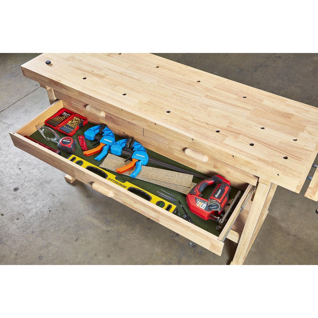 60 in. 3-Drawer Hardwood Workbench Z520