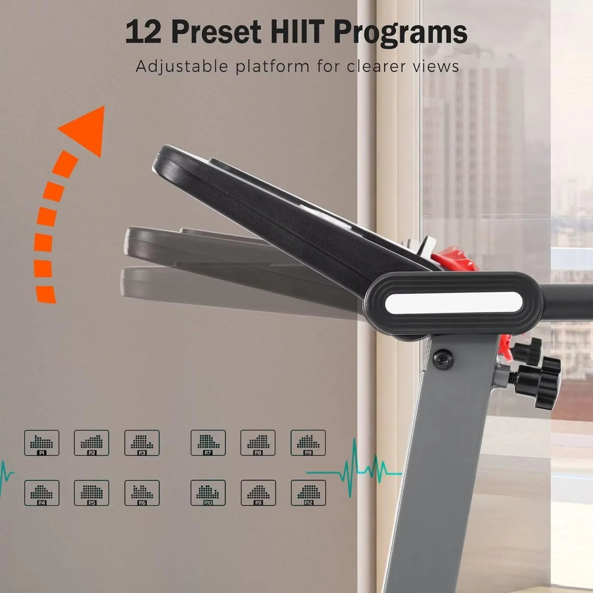 Folding Electric Treadmill with Bluetooth Speaker V32037