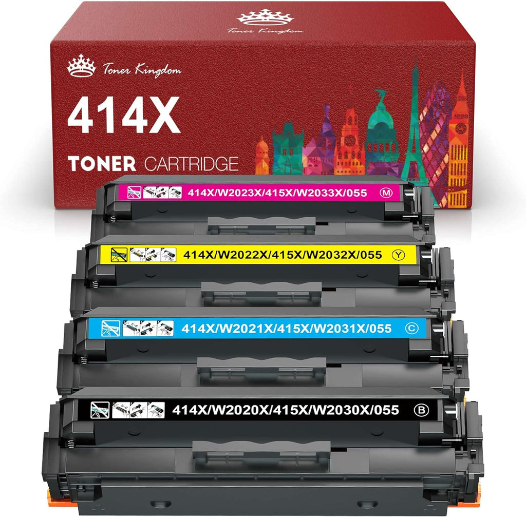 4-Pack High Yield Toner Cartridge for HP Printer H59819