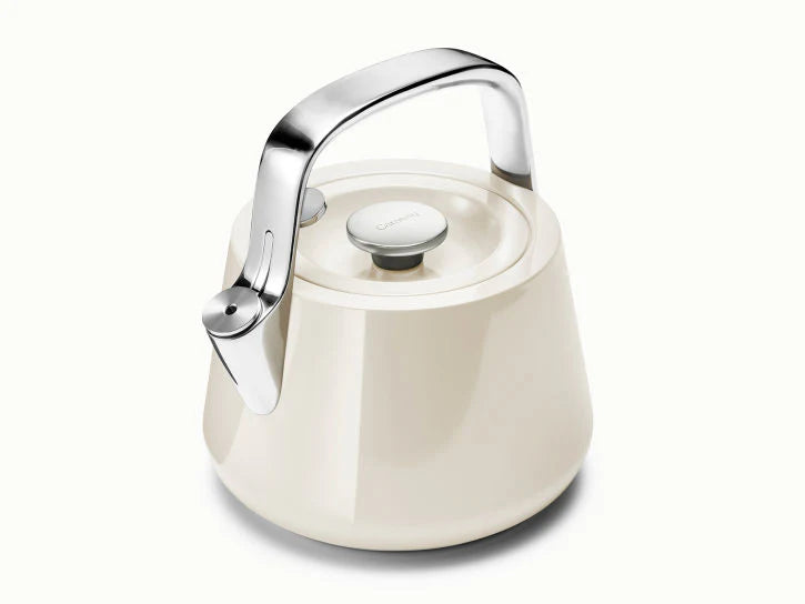 Cream Whistling Tea Kettle H351