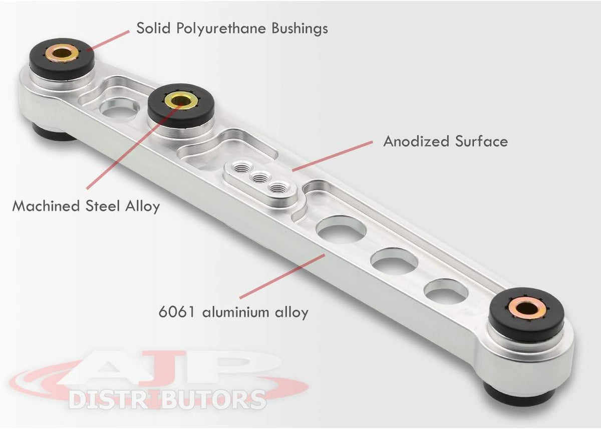 Rear Lower Aluminum Control Arms with Polyurethane Bushings Pack of 2 M2263