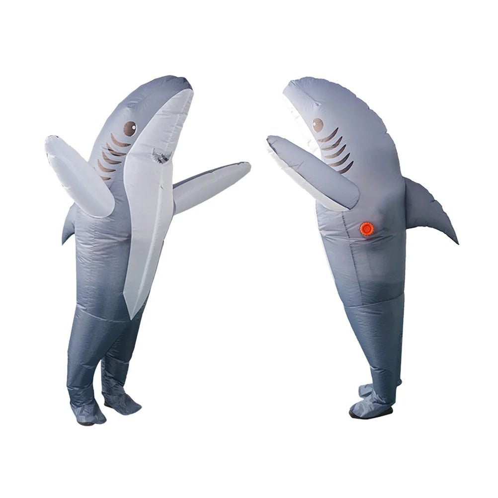 Grey Dolphin Inflatable Costume B479