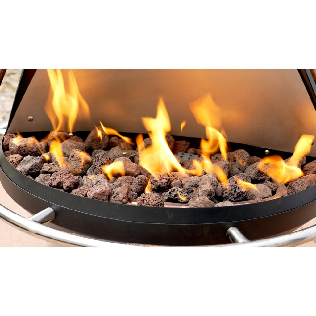 Propane Fire Pit with Tip-Over Safety Switch D273
