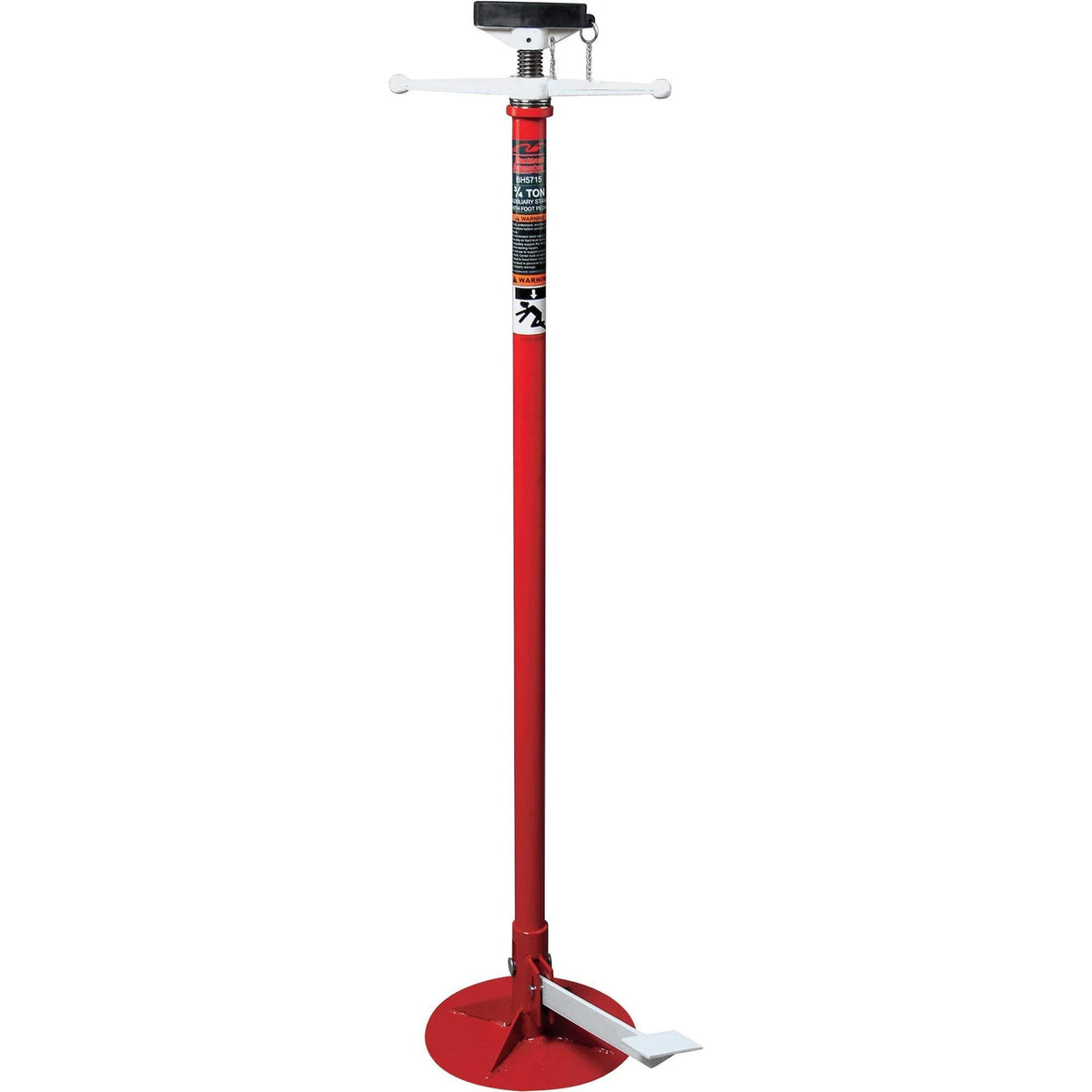 12 in. H x 54 in. W x 12 in. L 3/4-Tons Auxiliary Stand with Foot Pedal R7007