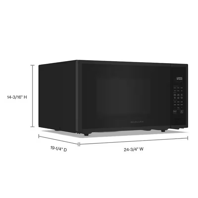 Black Stainless Countertop Microwave C542646